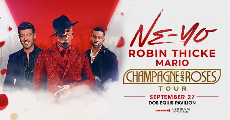 Ne-Yo, Robin Thicke and Mario Champagne and Roses Tour